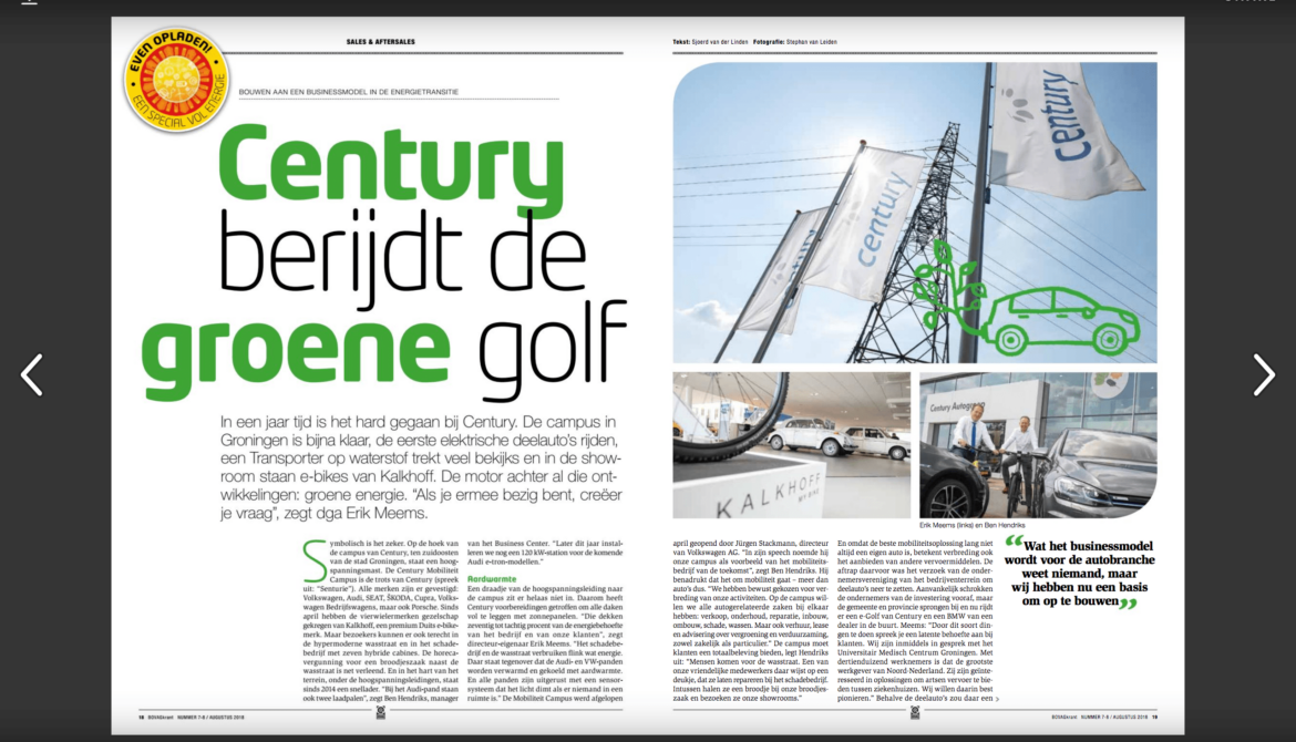 Reportage Century Bovagkrant
