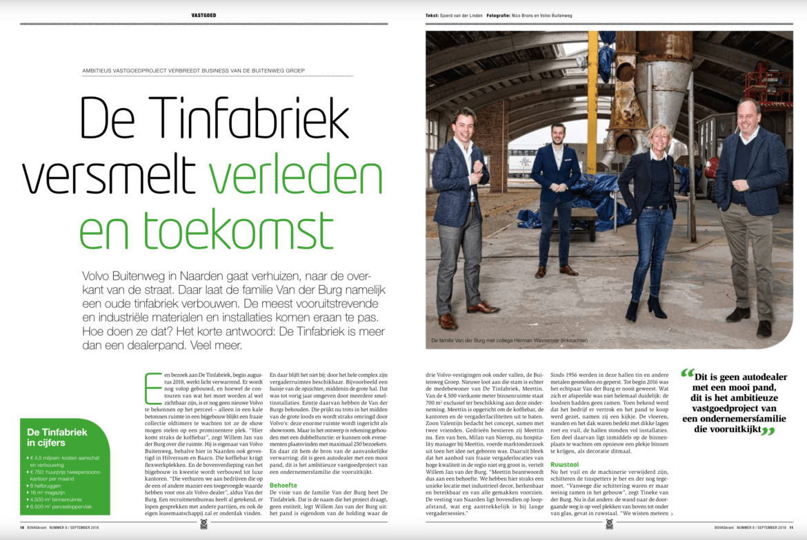 BOVAGkrant Tinfabriek reportage Sjoerd van der Linden